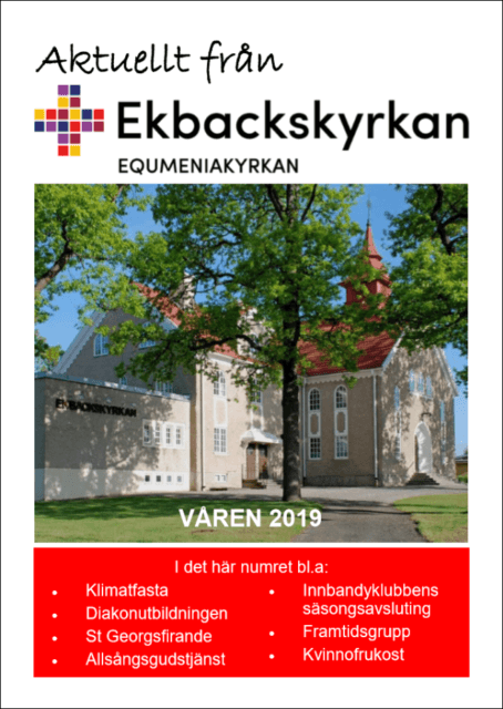 Programblad för våren 2019