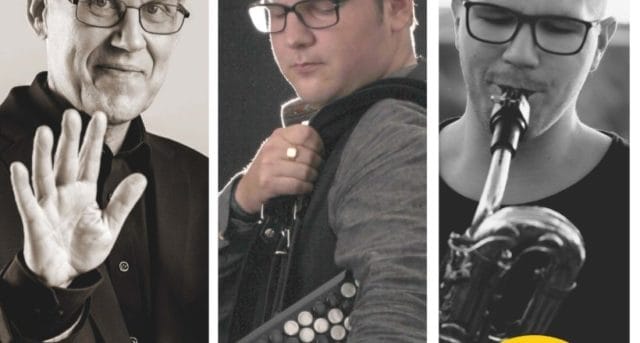 Konsert 20/2 kl 18.00 Folkmusik möter tango, jazz och improvisation!