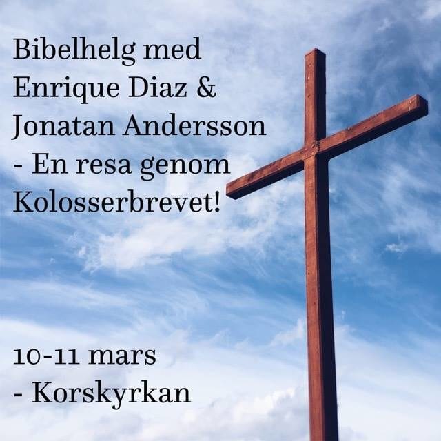Bibelhelg 10-11 mars