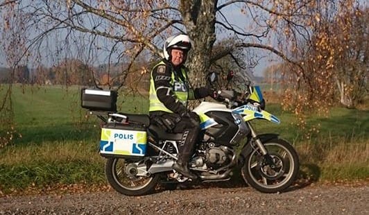 En trafikpolis berättar. Lunchgemenskap 12-14, torsdag 2 maj.