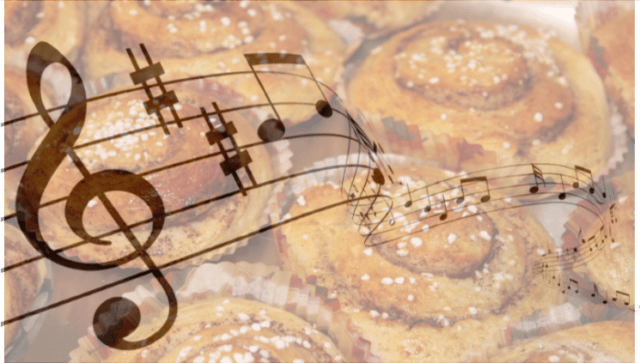 ”Två hårda och en mjuk” och allsång. 19 maj