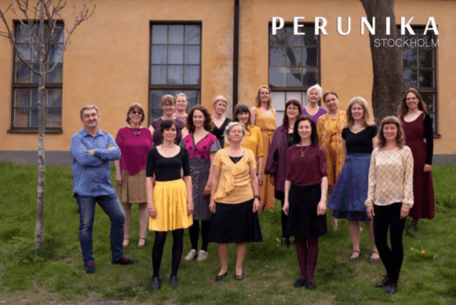 Konsert med kören Perunika lördag 5 oktober kl 16.30
